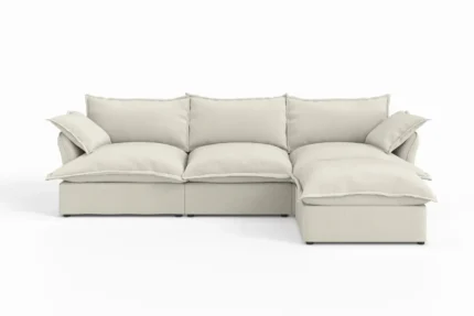 Mokes 3 Seater with ottoman L shape